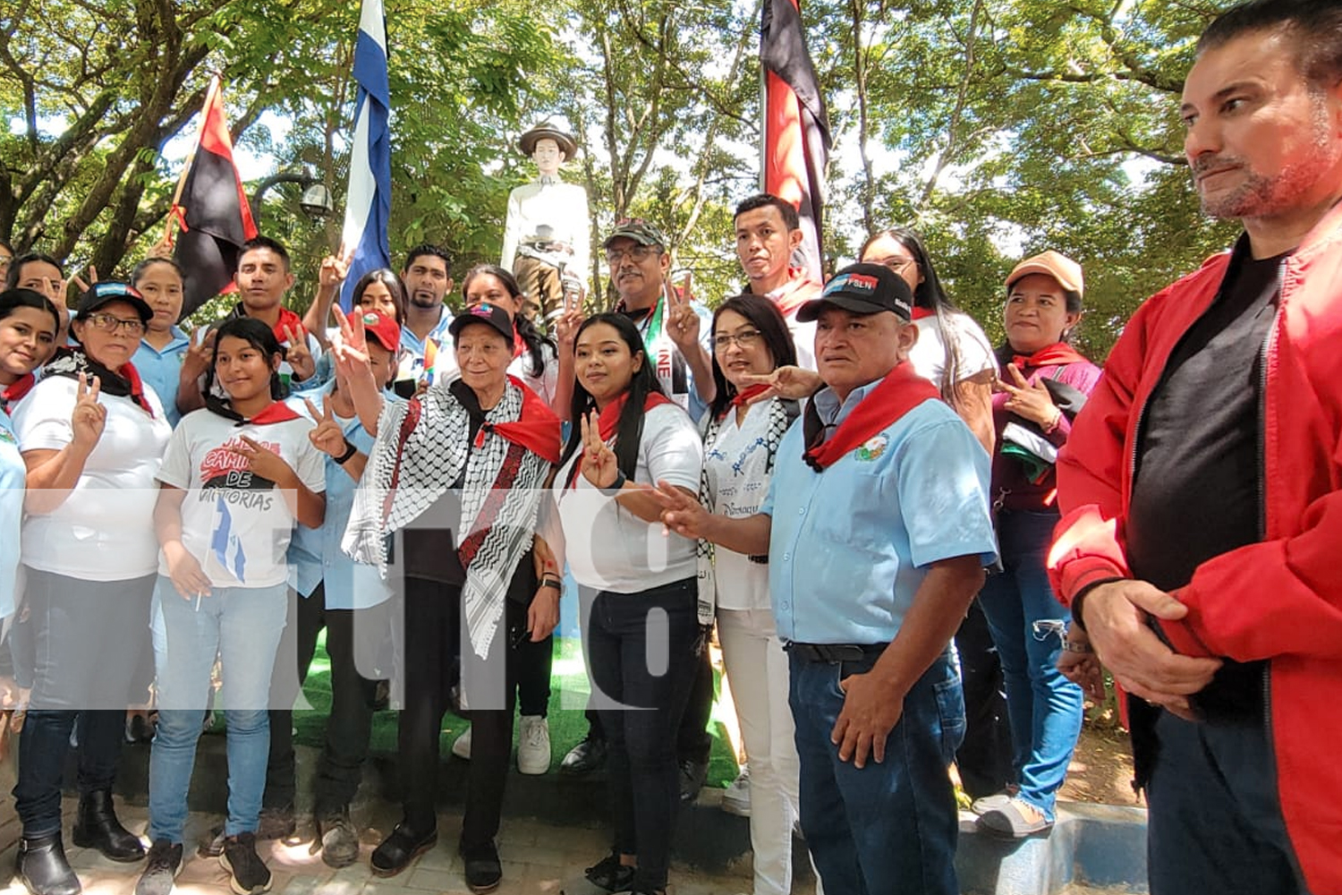 Foto: Declaran Huésped de Honor en Ocotal a la Heroína Palestina Leila Khaled/TN8