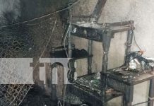 Foto: ¡Incendio en una vivienda, casi termina en tragedia!/ TN8