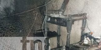 Foto: ¡Incendio en una vivienda, casi termina en tragedia!/ TN8