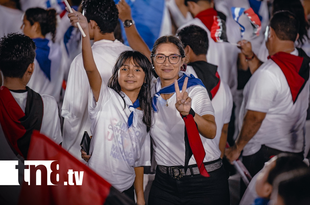 Foto: Presidente Daniel Ortega: "La fuerza de la Revolución está en la lealtad y compromiso del pueblo"/TN8