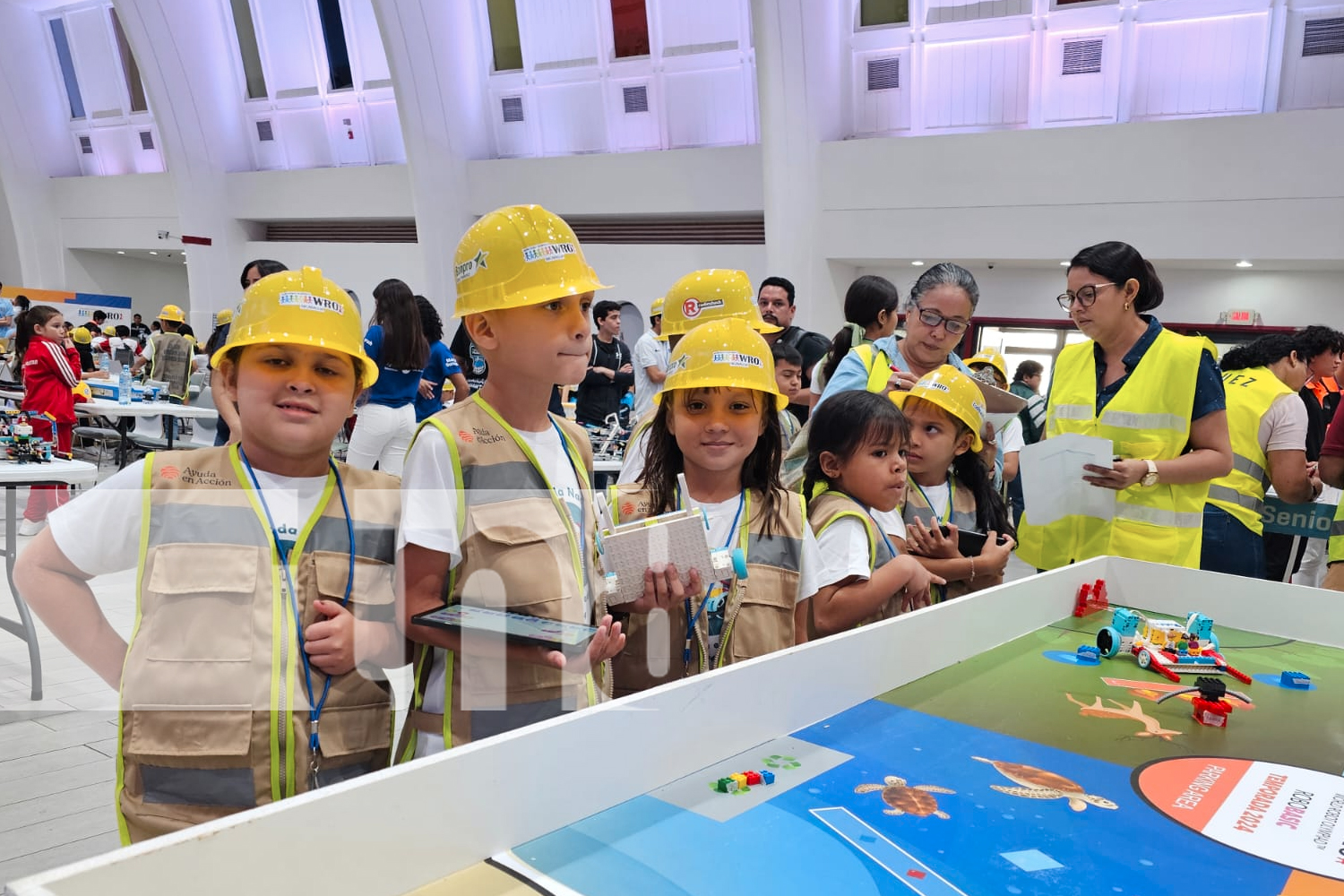 Foto: 7ma Olimpiada Nacional de Robótica WRO 2024 en Nicaragua/TN8