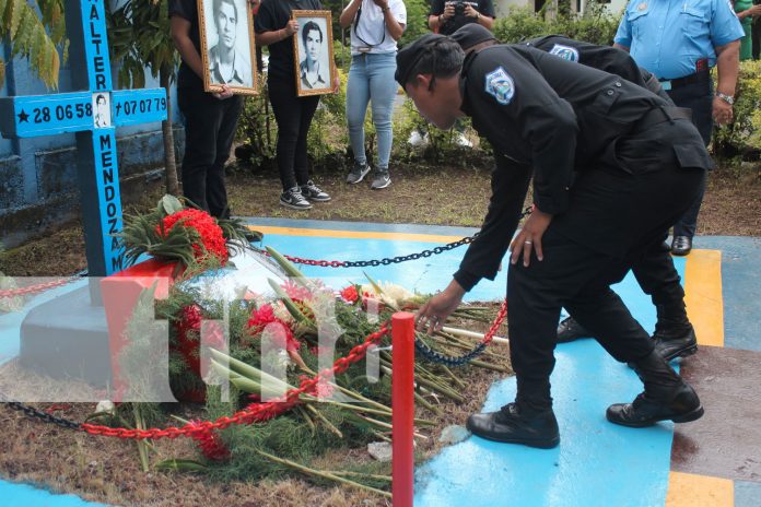 Foto: ¡Héroes de La Barranca! Masaya conmemora el legado de Walter Mendoza Martínez/TN8