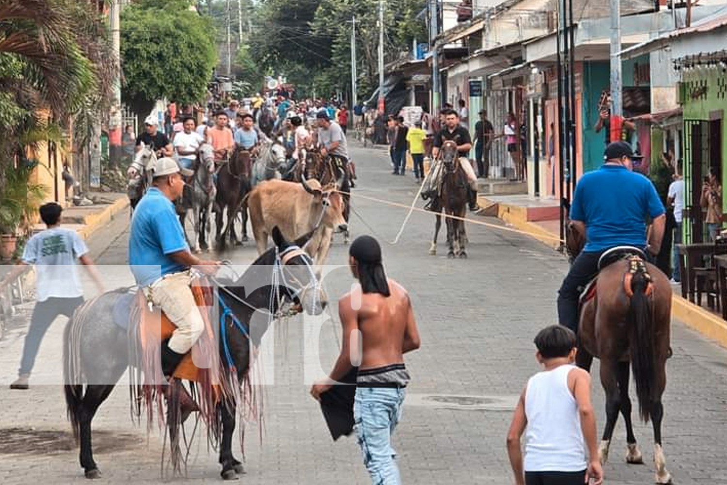 Foto: En Rivas, familias y turistas disfrutaron del festival vaquero/TN8