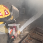Foto: Incendio en una vivienda de Estelí / TN8