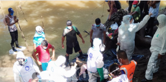 Foto: Encuentran cuerpo en el Río Ochomogo, Nandaime / TN8