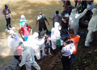 Foto: Encuentran cuerpo en el Río Ochomogo, Nandaime / TN8