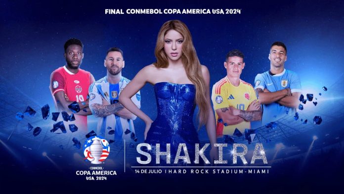 Foto: Shakira Se Presentará en la Gran Final de la Copa América 2024/créditos