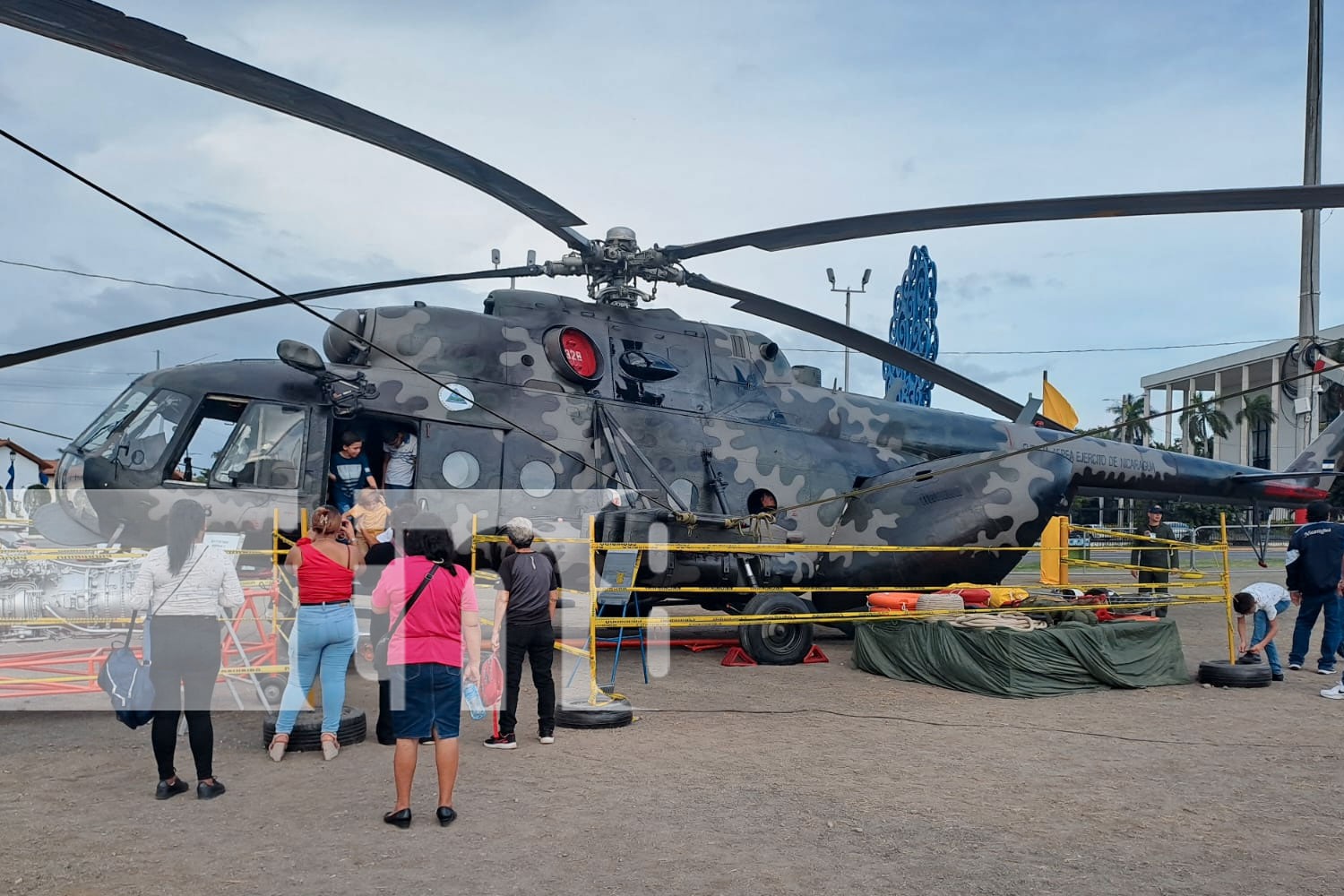 Foto; Exposición Estática del Ejército de Nicaragua/TN8