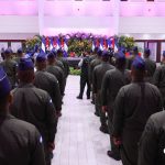 Foto: Presidente Daniel Ortega, en acto del 45 aniversario de la Fuerza Aérea / Cortesía