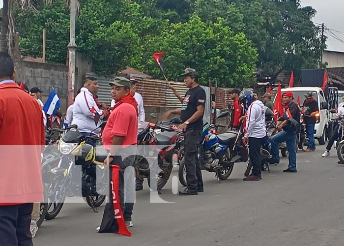 Foto: Celebración del 45/19 en Ciudad Sandino / TN8