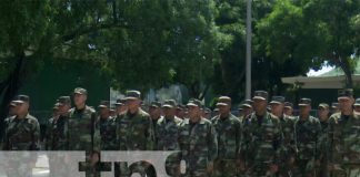 Foto: Brigada de Infantería Mecanizada en Managua / TN8