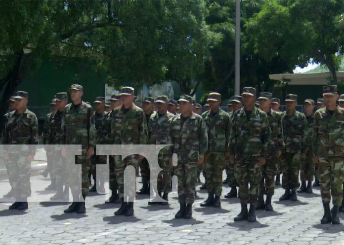 Foto: Brigada de Infantería Mecanizada en Managua / TN8