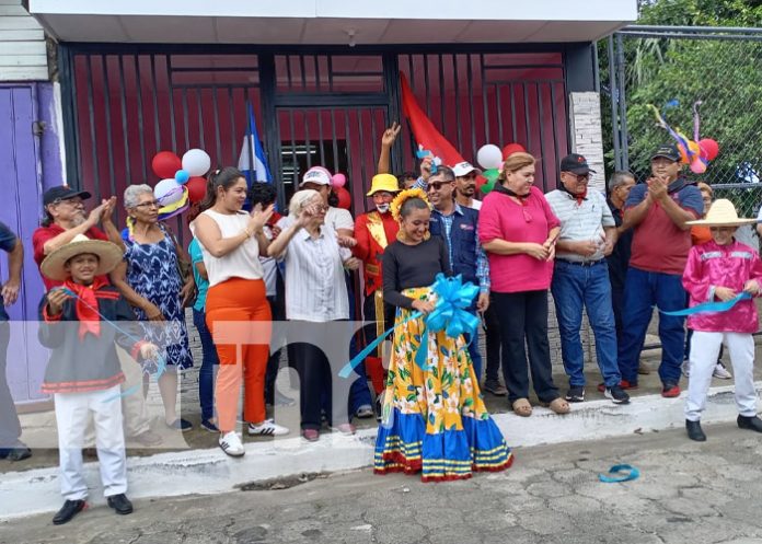 Foto: Nueva casa comunal en el Distrito V de Managua / TN8