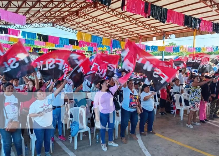 Foto: Celebraciones por la liberación de la Villa 15 de Julio, en Chinandega / TN8