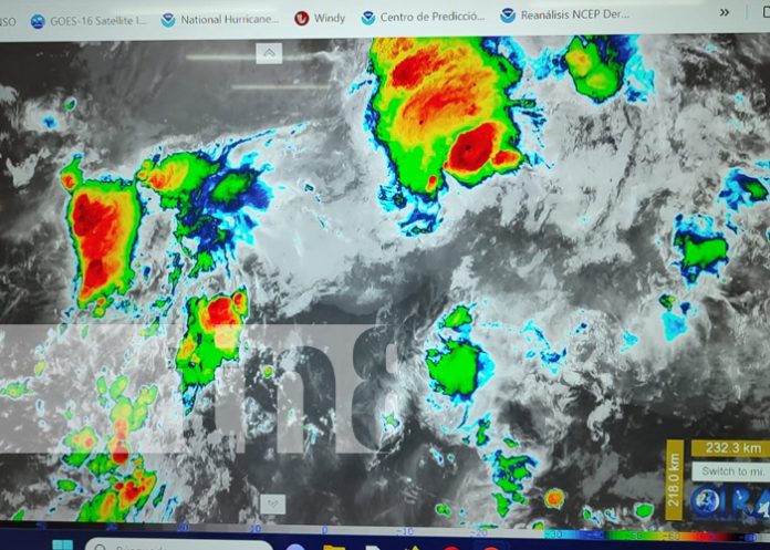 Foto: Pronóstico de lluvias para esta semana en Nicaragua / TN8