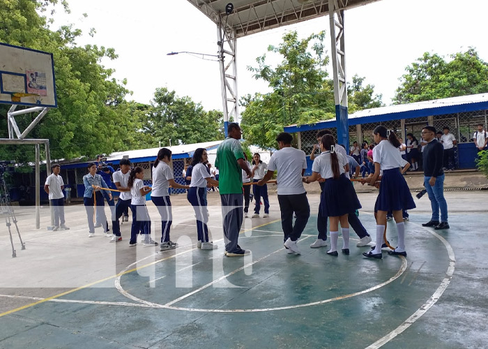 Foto: Jornada deportiva en el Colegio Experimental México, Managua / TN8