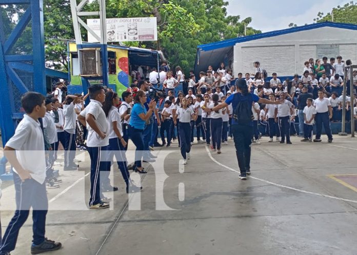 Foto: Jornada deportiva en el Colegio Experimental México, Managua / TN8