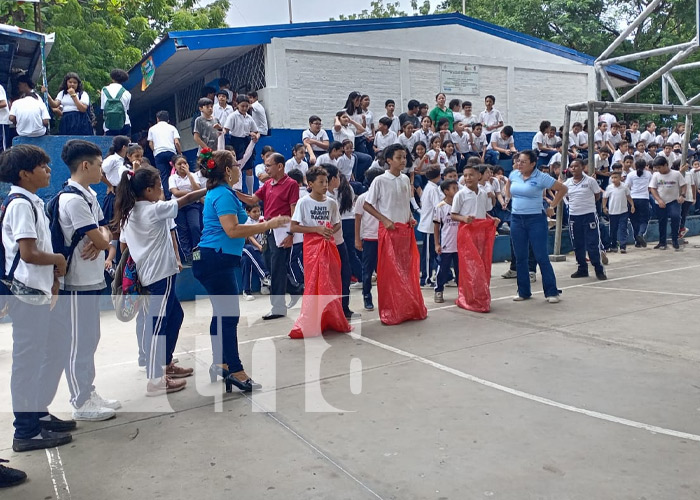 Foto: Jornada deportiva en el Colegio Experimental México, Managua / TN8