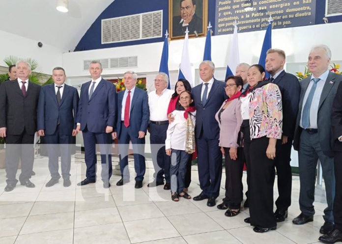 Foto: Presidente de La Duma Estatal de Rusia en la Asamblea Nacional de Nicaragua / TN8