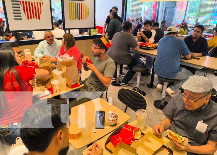 Foto: Inauguración de McDonald's en Estelí / TN8