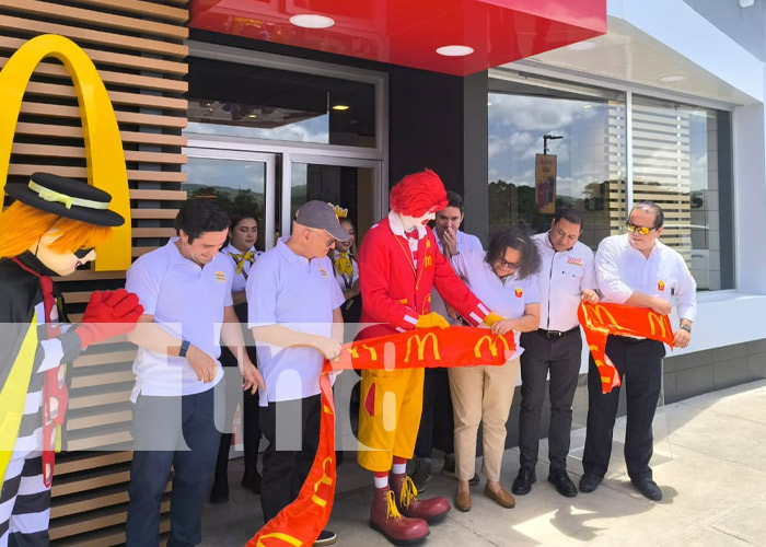 Foto: Inauguración de McDonald's en Estelí / TN8