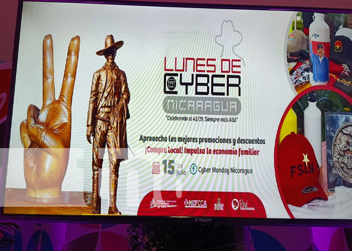 Foto: Feria de promociones con el Cyber Monday en honor al 45/19