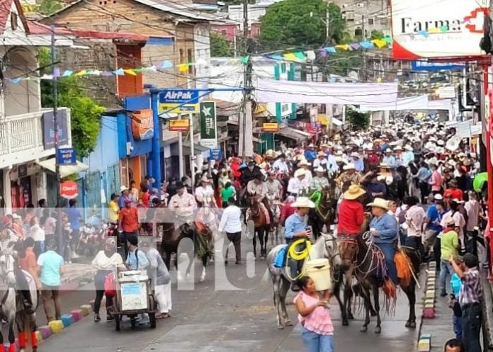 Foto: Alegre ambiente en la Hípica de Boaco, durante las fiestas patronales en el mes de julio 2024 / TN8