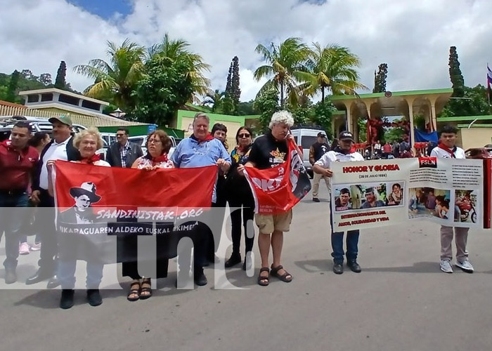 Foto: Homenaje en Matagalpa a héroes de La Zompipera / TN8