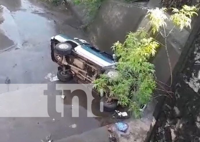 Foto: Accidente con conductor ebrio en Masaya / TN8