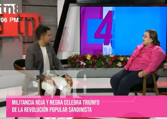 Foto: Entrevista a Brenda Rocha, magistrada presidenta del CSE en Nicaragua / TN8