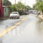 Foto: Nuevas calles en el barrio Solidaridad, Managua / TN8