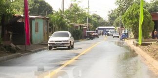 Foto: Nuevas calles en el barrio Solidaridad, Managua / TN8