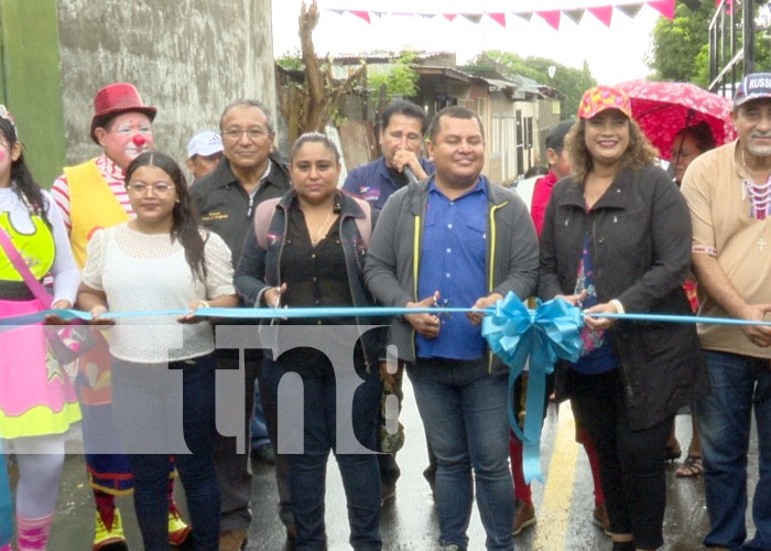 Foto: Nuevas calles en Villa Reconciliación Sur, Managua / TN8