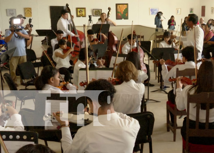 Foto: Hermoso concierto de la Orquesta Sinfónica Infantil de Managua / TN8