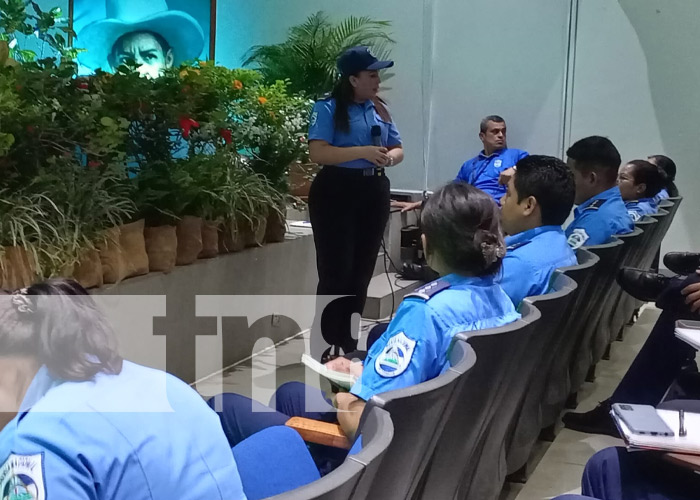 Foto: Capacitación para el Ministerio del Interior en Nicaragua / TN8