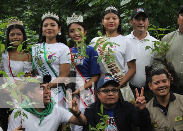 Foto: Campaña ambiental desde Masaya / TN8