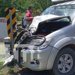 Foto: Aparatoso accidente de tránsito en Potosí, Rivas / TN8