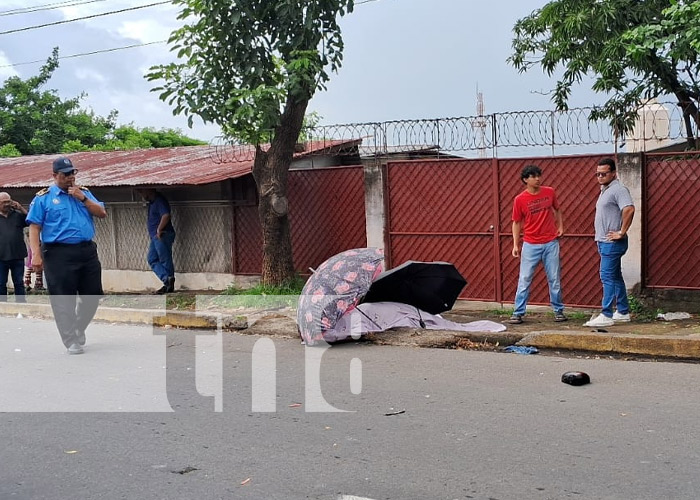 Foto: Muere arrollado un hombre en la Rotonda El Periodista, en Managua / TN8