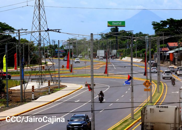 Foto: Ciudad Sandino y su nueva rotonda