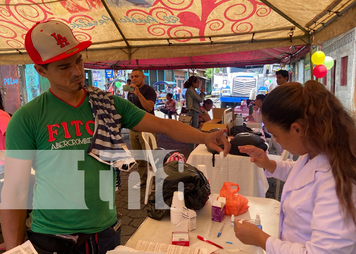 Foto: Feria de salud en Chinandega / TN8