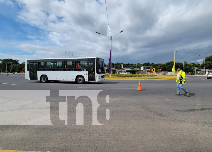 Foto: Ciudad Sandino y su nueva rotonda