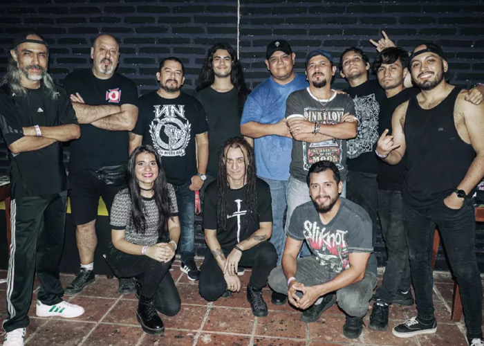 Foto: Vortex, banda de rock y metal en Nicaragua 