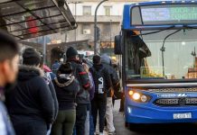 Foto: Crisis en el transporte público de Argentina /cortesía