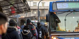 Foto: Crisis en el transporte público de Argentina /cortesía