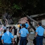 Foto: Bomberos rescatan a joven en silla de ruedas tras caída de árbol en Managua/TN8