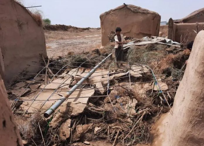 Foto: Yemen bajo agua /cortesía