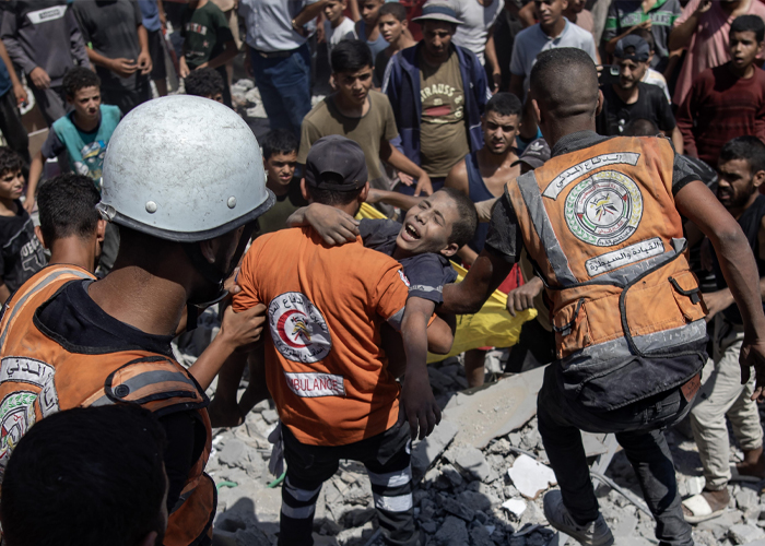 Foto: Tensión en Gaza /cortesía 