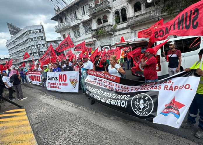 Foto: Protestas en Panamá /cortesía