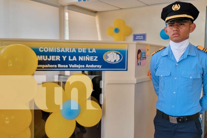 Foto: Policía Nacional inaugura segunda Comisaría de la Mujer en Telica, León/TN8