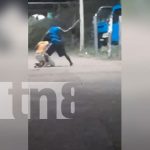 Brutal agresión a mujer en Corn Island: Vídeo indigna a los nicaragüenses